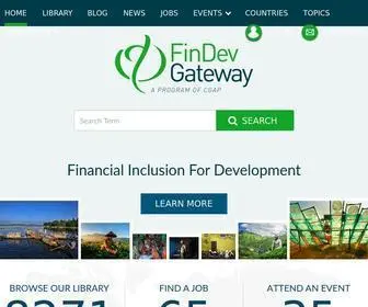 Findevgateway.org(FinDev Gateway) Screenshot
