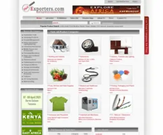 Findexporters.com(Find Exporters) Screenshot