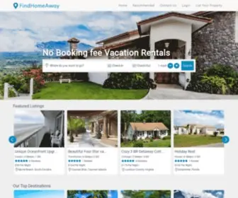Findhomeaway.com(Find Home Away) Screenshot