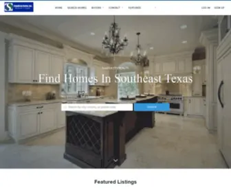 Findhomesinsoutheasttx.com(Find Homes In Southeast Texas) Screenshot