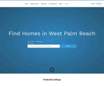 Findhomesinwestpalmbeach.com(Find Homes in West Palm Beach) Screenshot