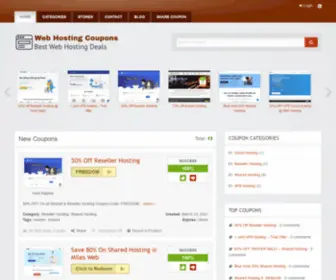 Findhostingdeals.com(Web Hosting Deals and Coupons) Screenshot