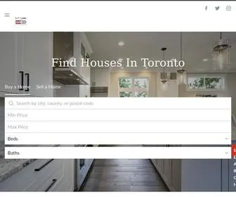 Findhousesintoronto.com(Find Houses In Toronto) Screenshot