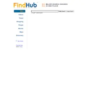 Findhub.com(Search Engines) Screenshot