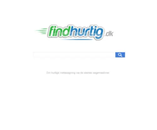 Findhurtig.dk(findhurtig) Screenshot