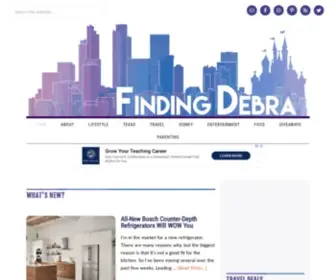 Findingdebra.com(Finding Debra) Screenshot