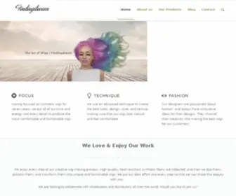 Findingdream.com(Create an Ecommerce Website and Sell Online) Screenshot