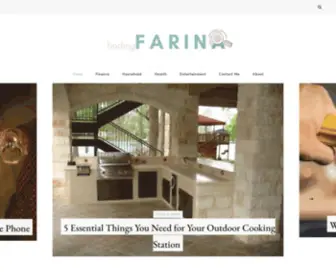 Findingfarina.com(Finding Farina) Screenshot