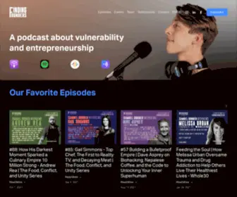 Findingfounders.co(Finding Founders Podcast) Screenshot