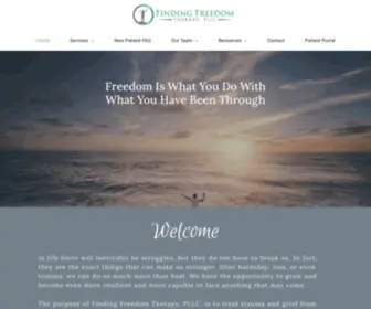 Findingfreedomtherapy.com(Findingfreedom) Screenshot