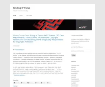 FindingipValue.com(A Wyatt) Screenshot