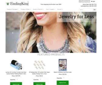 Findingking.com(Shop Jewelers Tools) Screenshot