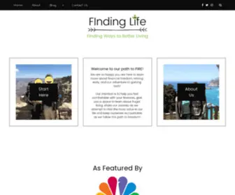 Findinglifeblog.com(Finding Life) Screenshot