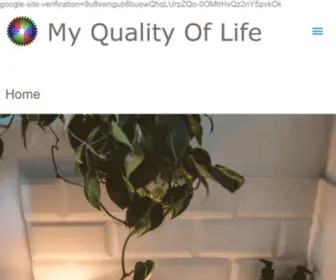 FindingmyQualityoflife.com(Embark on finding your quality of life) Screenshot