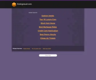 Findingresult.com(Findingresult) Screenshot