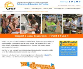 Finditfunditflorida.com(Support a local classroom) Screenshot