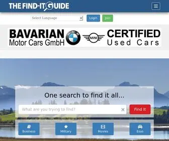 Finditguide.com(The Find) Screenshot