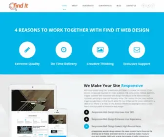 Finditwebdesign.com(Find It Web Design) Screenshot