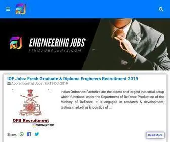 Findjobalerts.com(Find Job Alerts) Screenshot