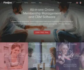 Findjoo.com(Membership Management and CRM Solution) Screenshot