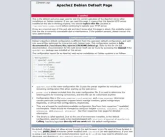 Findjournal.ru(Apache2 Debian Default Page) Screenshot