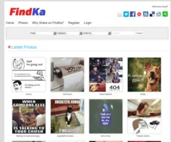 Findka.com(The future of discovery) Screenshot