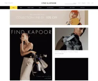 Findkapoor.com(FIND KAPOOR) Screenshot