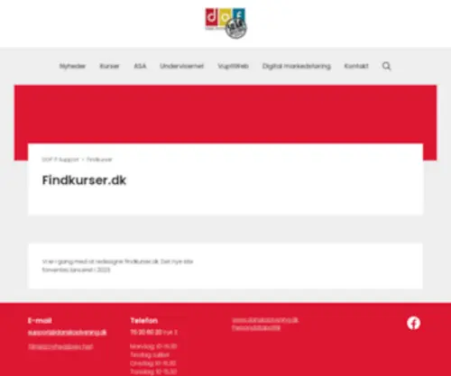 Findkurser.dk(Findkurser) Screenshot