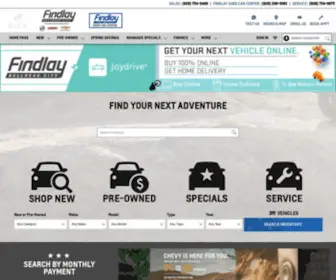 Findlayaz.com(Findlay Chevrolet Buick GMC in Bullhead City) Screenshot