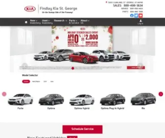 Findlaykiastgeorge.com(Findlay Kia St) Screenshot