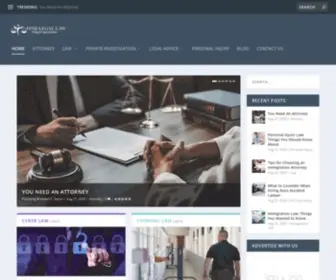 Findlegallaw.com(Find Legal Law) Screenshot