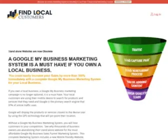 Findlocalcustomers.biz(Website) Screenshot