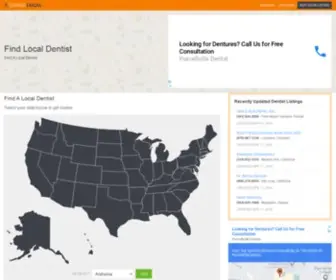 Findlocaldentist.net(Find a Dentist) Screenshot