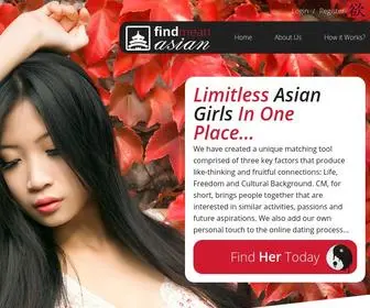 Findmeanasian.com(Findmeanasian) Screenshot