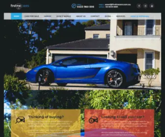 Findmecars.com.au(Find Me Cars) Screenshot