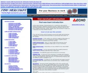 Findmerchant.com(IIS7) Screenshot