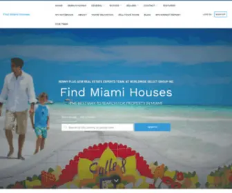 Findmiamihouses.com(Find Miami Houses) Screenshot