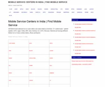 Findmobileservice.com(Find mobile service) Screenshot