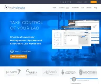 Findmolecule.com(Find molecule) Screenshot