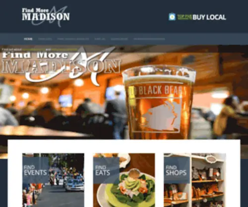 Findmoremadison.com(Find More Madison) Screenshot