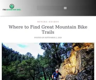 Findmountainbike.com(Find Mountain Bike) Screenshot