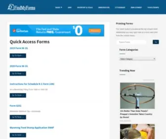 Findmyforms.com(Findmyforms) Screenshot