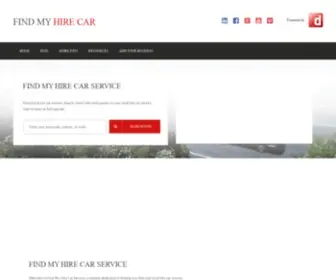 Findmyhirecar.com.au(Car Rental Services Meblourne) Screenshot