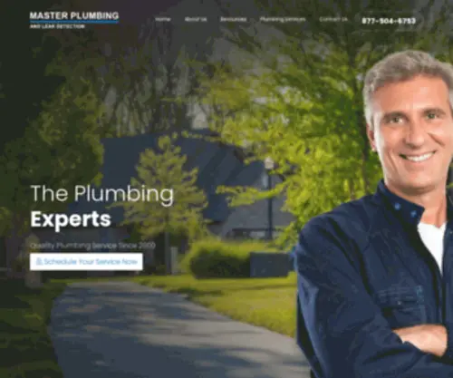 Findmyleak.com(Master Plumbing) Screenshot