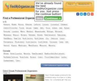 Findmyorganizer.com(Updated daily) Screenshot