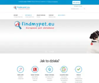 Findmypet.eu(Główna) Screenshot