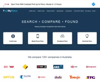 Findmyrates.com.au(Compare) Screenshot