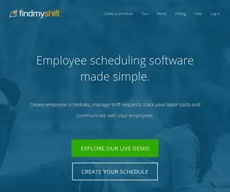 Findmyshift.com(Employee Scheduling Software Made Simple) Screenshot