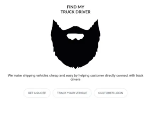Findmytruckdriver.com(Truck driver) Screenshot