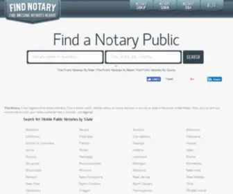 Findnotary.org(Squarespace Plugins) Screenshot